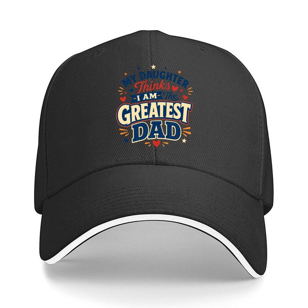 Proud Daughter Favorite Dad Quote Sandwich Baseball Cap Sun Cap Outdoor Workouts Hat