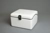 JMS NEW Luggage S Box B-28WSL White (No Mat (Urethane Sponge Bottom)), Universal Security Option (Key Number Change), No Mounting Hardware, B-28WSL-SN