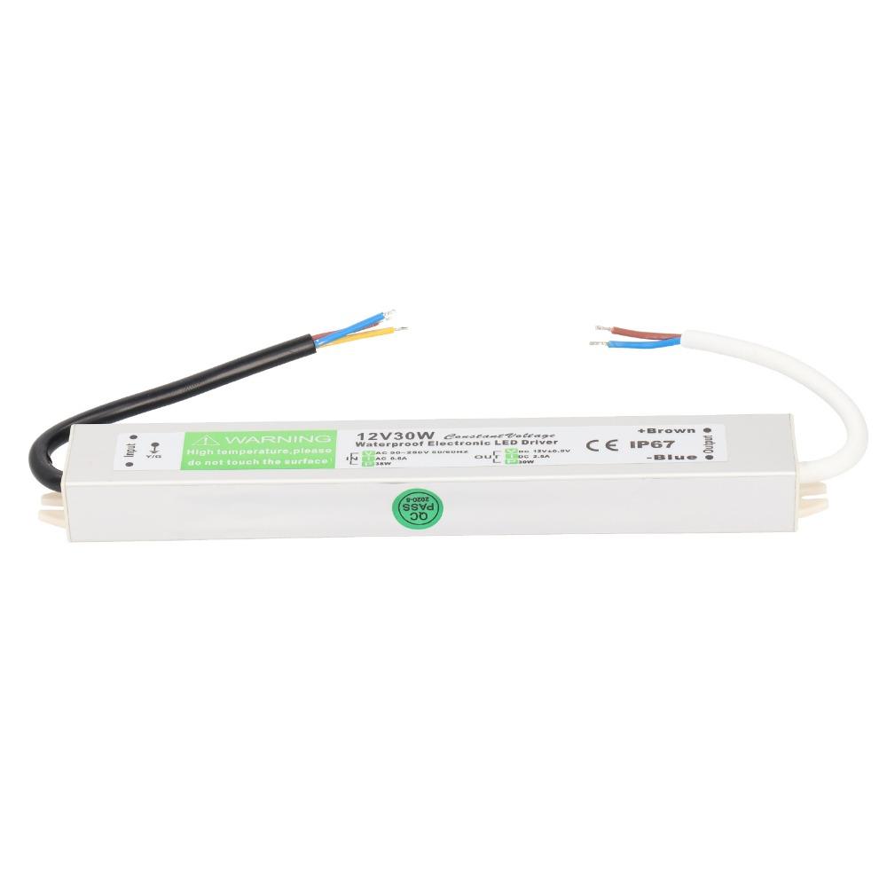 30W Waterproof Power Supply AC90-250V Input LED Driver Transformer LED Display