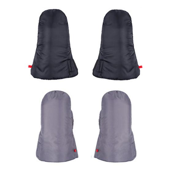 1 пара зимних детских перчаток для коляски, теплые толстые флисовые варежки без пальцев для коляски, водонепроницаемые, ветрозащитные, термо, аксессуары для коляски