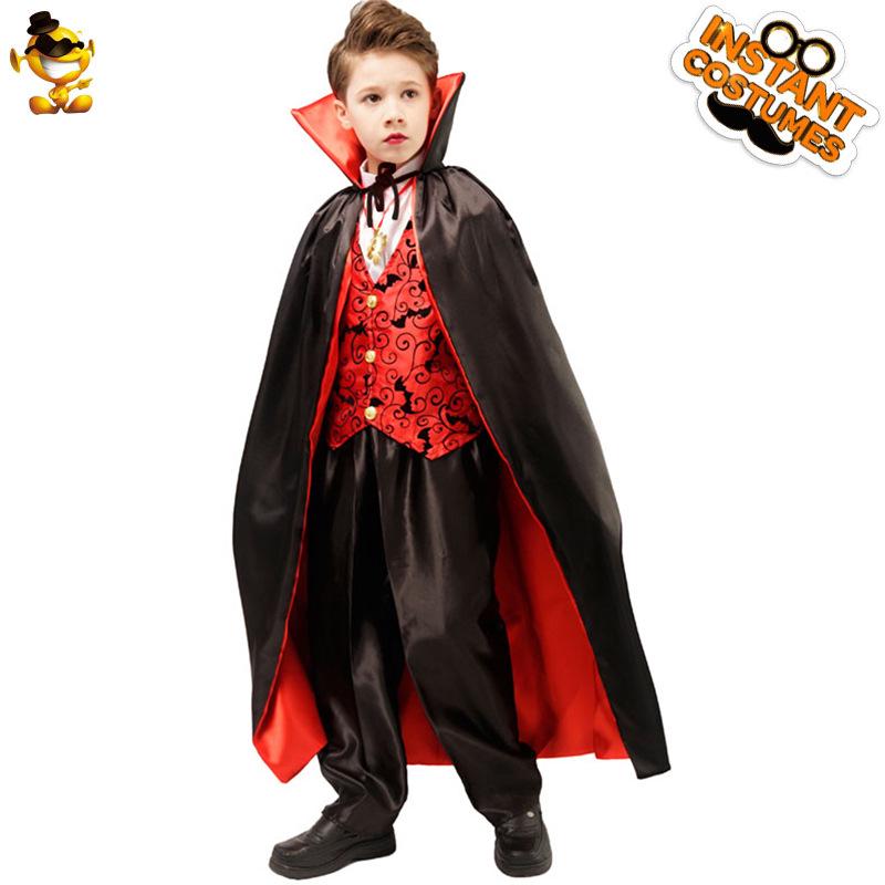 Halloween Vampire Costume for Boys - Masquerade, Cosplay, and Stage Performance Outfit