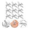 Silver Color Airplane Thumb Tacks  Push Pins Office Thumb Tacks  Bulletin Boards