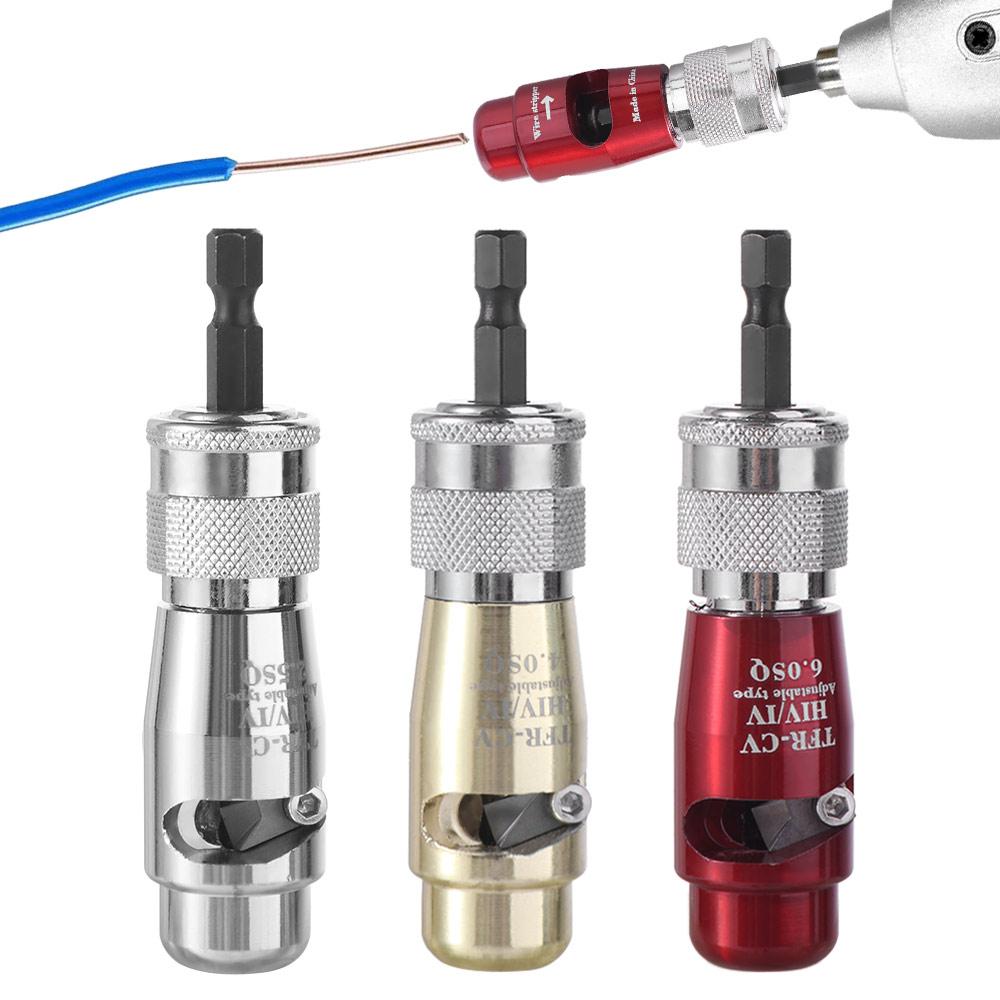 Professional Electric Wire Stripper Quickly Stripping Wire Stripper Bit Kit  Electrical Tools