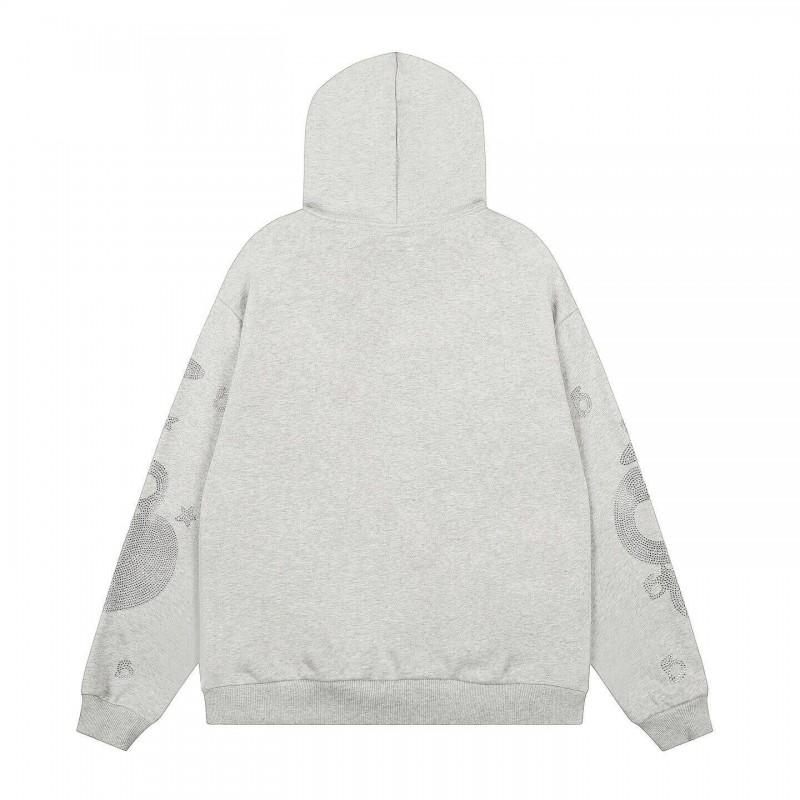 Men Women Streetwear Hoodie Jogger Set Cotton Long Sleeve Casual Sport Outfit 2025