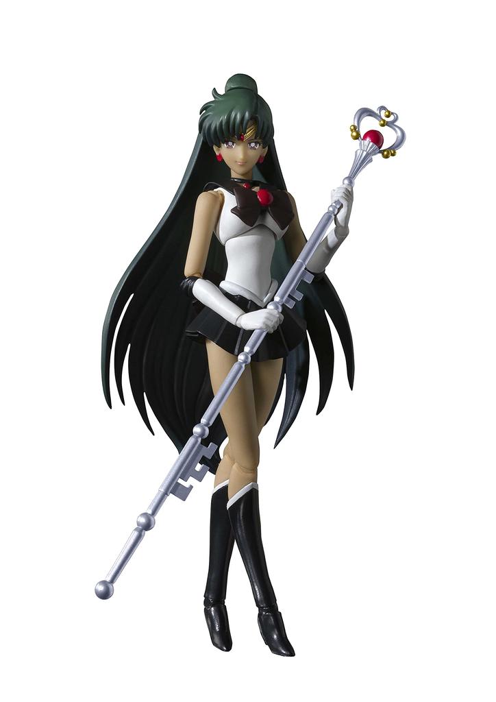 TAMASHII NATIONS Sailor Moon R Sailor Pluto Color Приблизительно 150 мм окрашенная подвижная фигурка SHFiguarts -Animation Edition- ПВХ и АБС