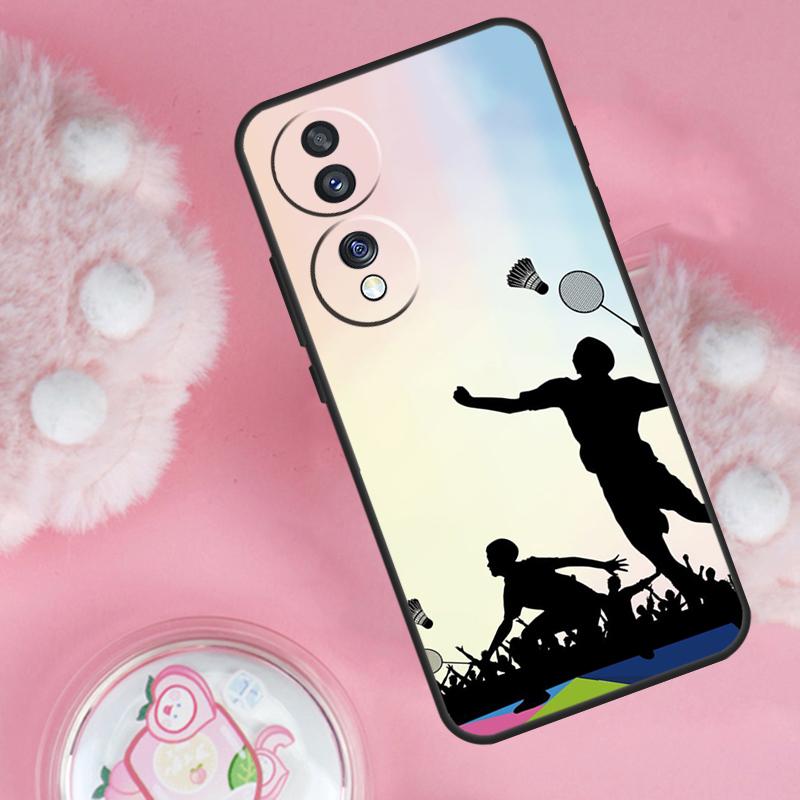 Спортивный чехол для бадминтона для Honor Magic 7 5 6 Lite Pro Honor 200 Pro 50 70 90 X9b X9a X8b X8a X8 X9 X9c Чехол
