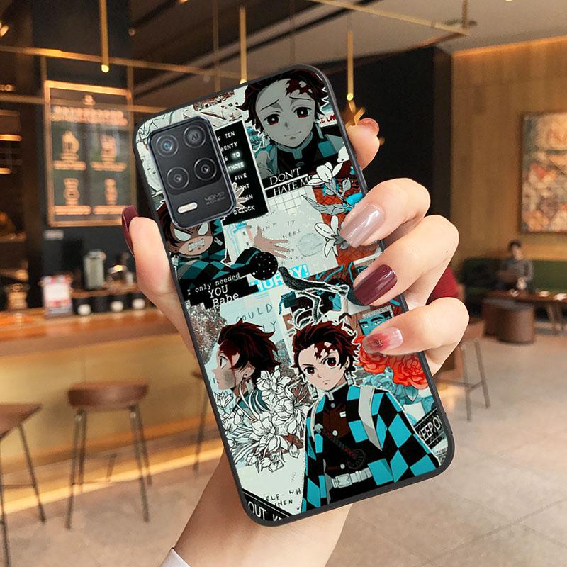 Чехол Kimetsu No Yaiba Demon Slayer для OPPO Realme GT 2 Pro X2 Pro XT C25S 8 7 6 Pro 6i GT Master C3 C21 C21Y C11 X3 SuperZoom