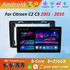 Интеллектуальная система Android 14 для Citroen C2 C3 2001 - 2010 Автомобильное видео Мультимедиа GPS Навигация 4G DSP Стерео Bluetooth WiFi