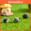 Cute Cartoon Resin Hedgehog Figurines For Diy Terrarium Decor And Ecological Bottles In Assorted Colors