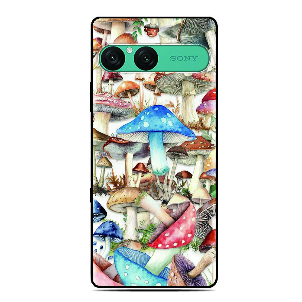 Mushroom Phone Case For Blackview Wave 9C 8C 6C Shark 9 Color 8 Oscal C80 C70 C60 C30 C20 Pro Flat 2 1C 2C Tiger 13 12 Cover