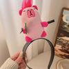 Capybara Capibara Headband Plush Doll Cartoon Hair Hoop Sweet Funny Hair Hoop  Shopping