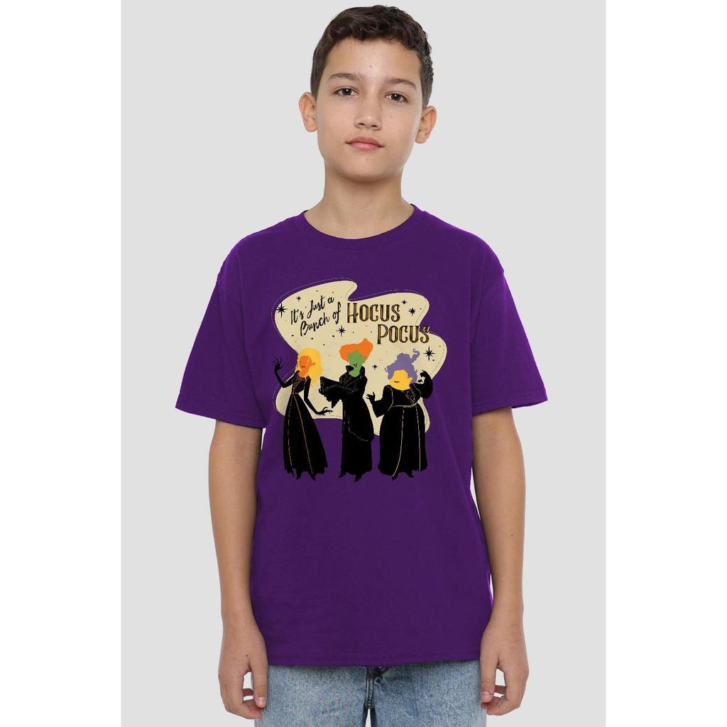 Футболка Hocus Pocus Childrens/Kids Just A Bunch Of Hocus Pocus Sanderson Sisters