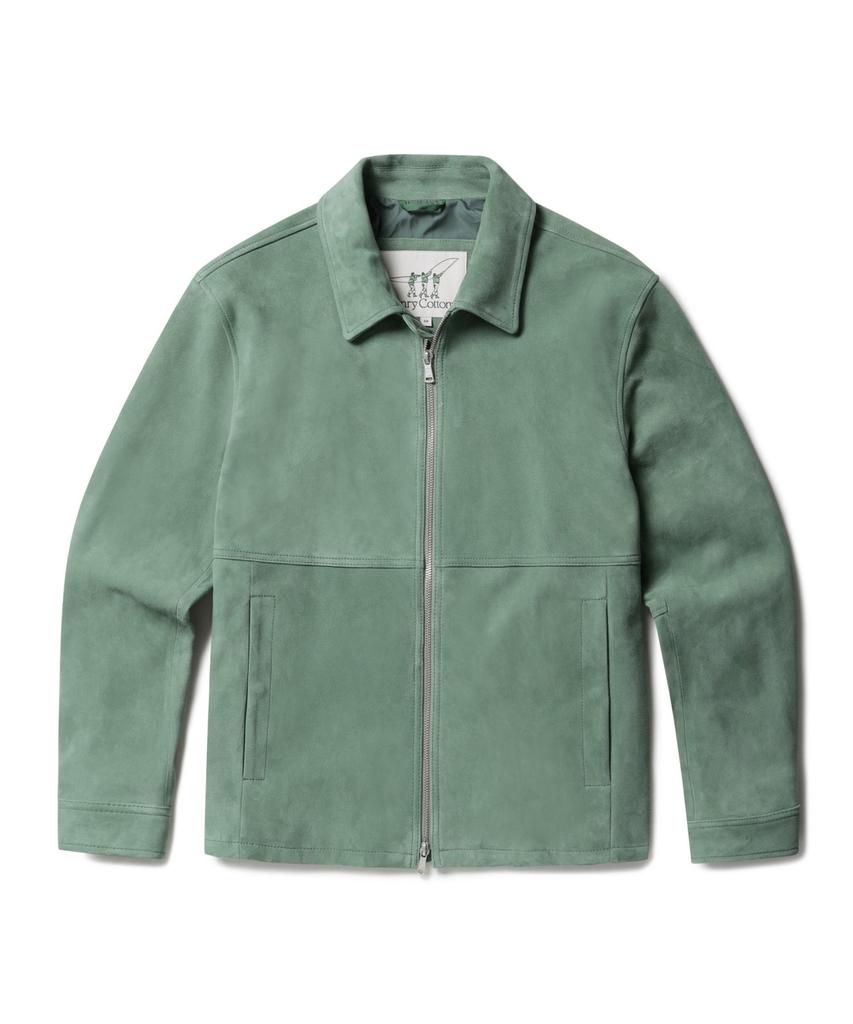 Henry Cottons Lambskin Suede Jacket_Ahudm25201Grx