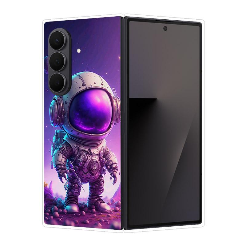 Прозрачный чехол для телефона Samsung Galaxy Z Fold 7 6 5 4 3 2 Защитная крышка Жесткий ПК Прозрачный Ударопрочный Бампер Для Samsung Z Fold7