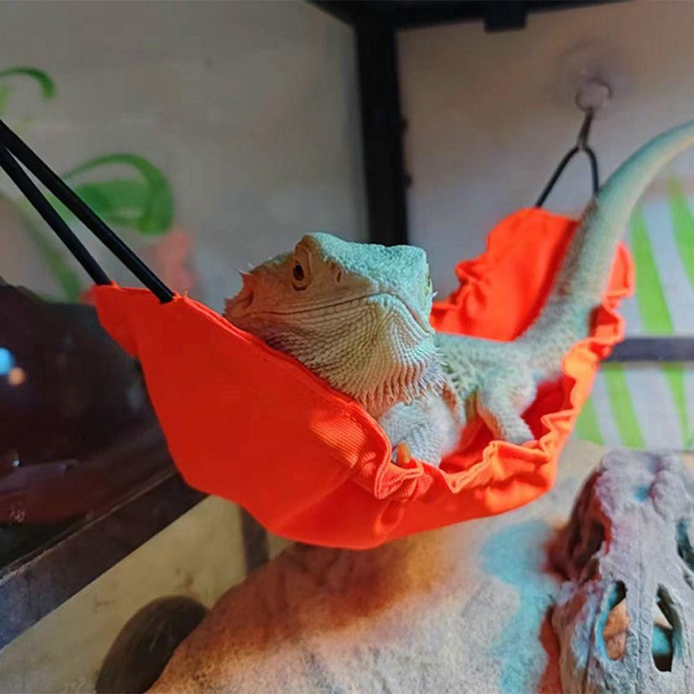Decorative Reptile Hammock Cotton Lizard Swing Toy For Snakes Geckos Hamster Lizard
