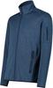 Куртка CMP Knit-Tech-Fleece Mesh (30H5887) Fleece Jacket Man Jacket (30h5887-16lt) ocean-b.blue