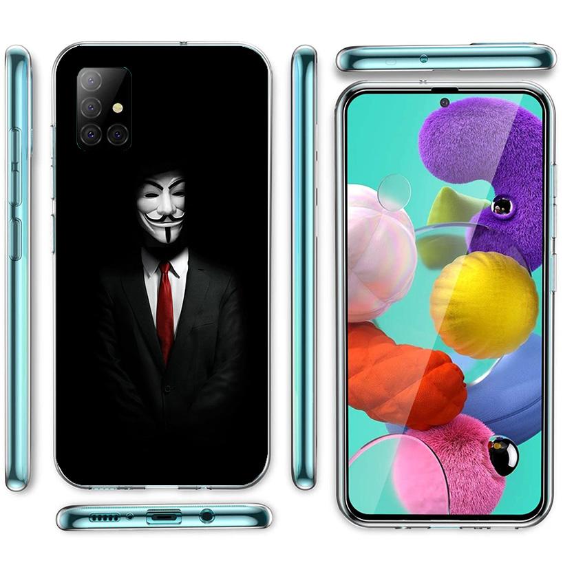 Man Suit Shirt Tie Phone Case For Samsung Galaxy A52 A32 A22 A12 A51 A31 A50S A30S A20S A10S Note 20 Ultra 10 Plus S10 A72 A71 G