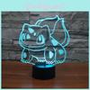 Unicorn 3d Touch Night Light Artistic Lamp For Kids Bedroom Decor