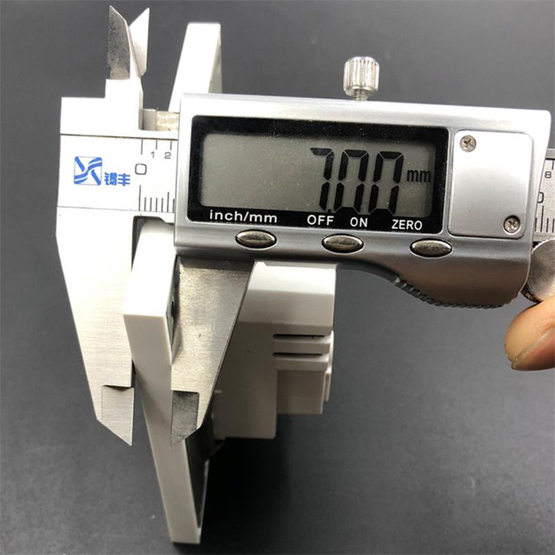 Wall USB Power Socket AC 110V-250V 16A Wall Embedded Double USB EU Standard Outlet Bedroom Socket