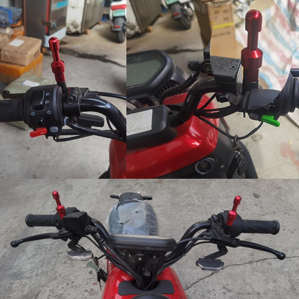 2 шт. M8 мотоцикл электрический велосипед ЧПУ алюминиевый зеркало заднего вида отверстие декоративные заглушки винты крышка удлинитель колпачка