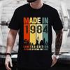 Men Women Cotton T Shirt 1984 40th 40 Years Old Limited Edition Vintage Birthday Anniversary T-shirts Gift Short Sleeve Tee Tops