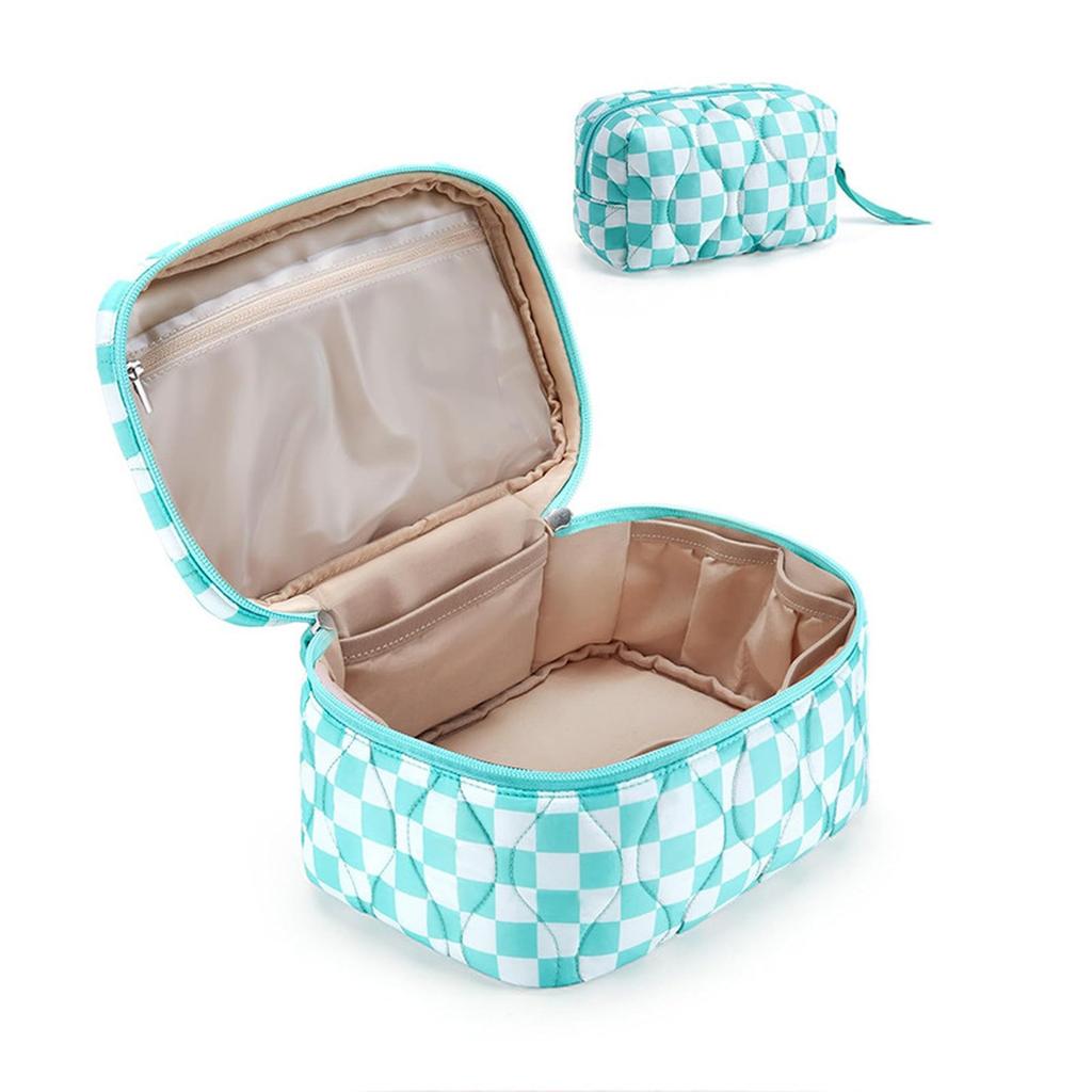 BAGSMART Женская портативная косметичка большой вместимости для путешествий, сумка для мытья, сумка для хранения косметики, высокий индекс внешнего вида