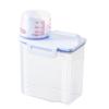 Plastic Transparent Tank, Rice Storage Barrel, Household Food Container Grain Storage Box For Oatmeal, Grain, Cereal, Pasta