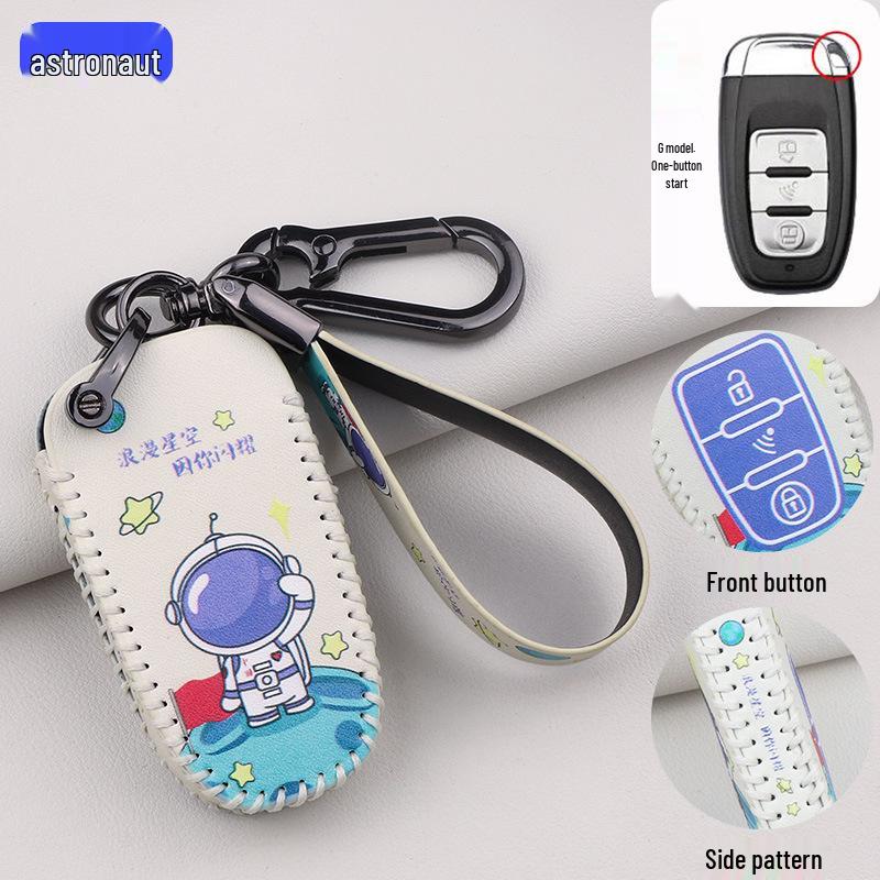 KYMCO CT250/S250 Motorcycle Key Cover, Bresson Blue, High-Grade Modified Part with Buckle