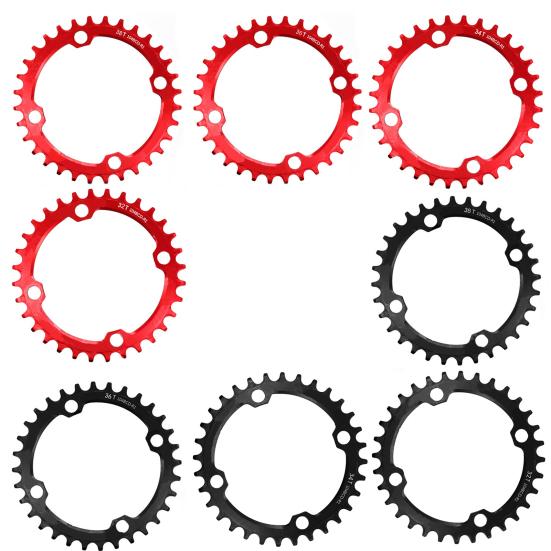 32T/34T/36T/38T 104BCD Велосипедная круглая звезда Narrow Wide для MTB