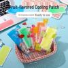 Summer Fruit-Flavored Cartoon Cooling Patch for Phones & Heatstroke Prevention