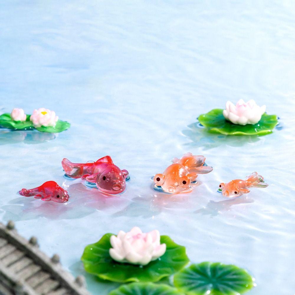 Симпатичные украшения для маленьких рыбок своими руками, аксессуары для украшения аквариума, маленькие украшения