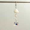 1Pc Plastic Fresh Tropical Fish Cartoon Cute Shell Pendant Holiday Gifts Package Hanging Natural Shells Wind Chimes