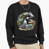 Unisex Cotton Sweater Pullover Hoodie Printed Sweater Asiom Pullover Sweatshirt Casual Long Sleeve Sweatshirt