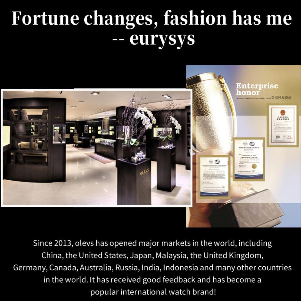 OLEVS New Top Men's Watch Simple Dual Calendar Mechanical Watch Fashion Men's Watch High -end High -end