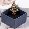 Christmas Tree Brooches for Women Creative Alloy Hollow Pins Jewelry Coat Dress Party Accessories