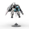 MOC Idea Small Mecha Exoskeleton Robot Set Ornaments Hand-made Assembled Building Block Toys Gift