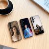 Чехол для телефона L-Lana Del Rey для Samsung Galaxy A73, A72, A71, A70, A53, A52, A51, Другие Мягкий Черный Чехол