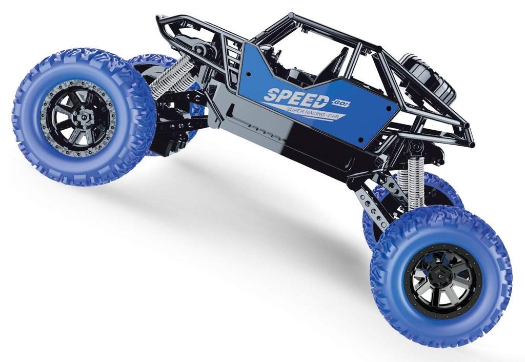 Doyusha RC Metal Climber Blue 40MHz Electric Radio Control MC2-Blu-2980