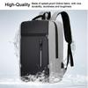 Portable Backpack Camping Travel Bag Business Daypack with USB Charging Port Fit 15.6 Inch Laptops