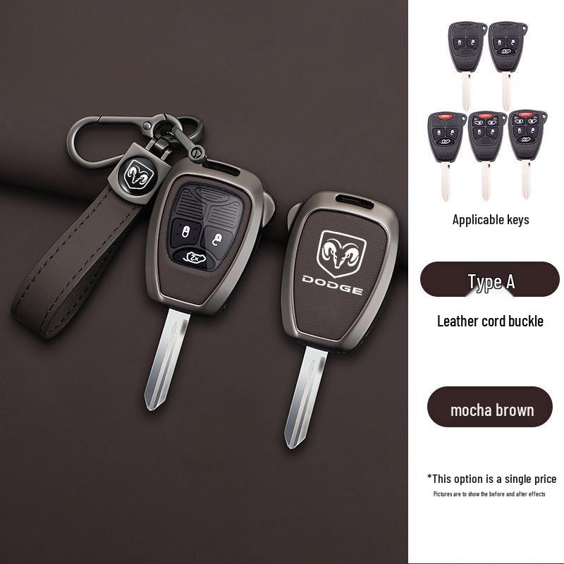 Крышка для прямого ключа Dodge - Металлическая оболочка Ku Bird, Винтажный пульт, Полный комплект с пряжкой для мужчин/женщин