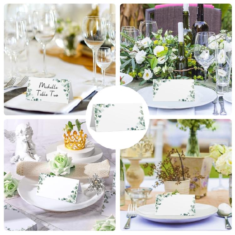 100 шт. Стильные бумажные карточки с именами, персонализированные свадебные карточки для рассадки, карточки для оформления стола на мероприятиях, для вечеринок