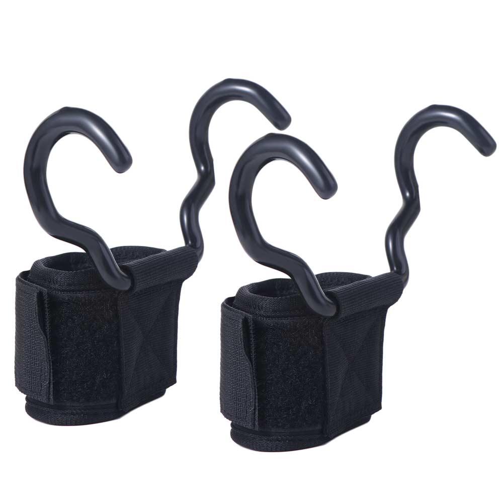 1 шт./пара Крюк-захват для подтягиваний и поднятия тяжестей Нескользящий Регулируемый Вспомогательная Сила Защита Запястья 1 пара Вспомогательная