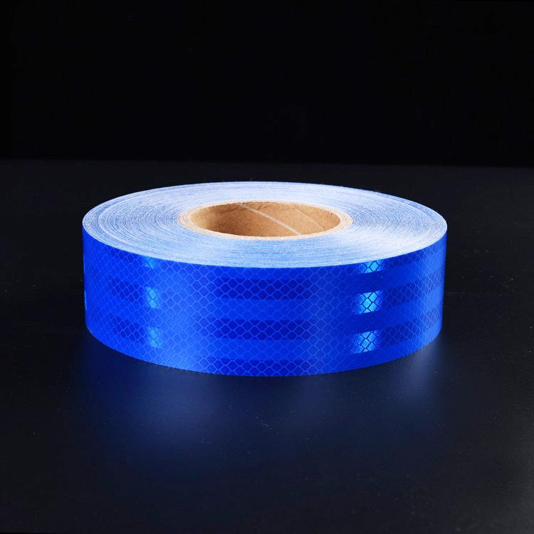 Reflective Film Roll: Waterproof, Adhesive-Backed Strips for Night Traffic Safety and Warning Markings.