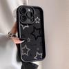 Чехол для iPhone со звездами и луной для 13-17 Pro Max - Японский корейский стиль