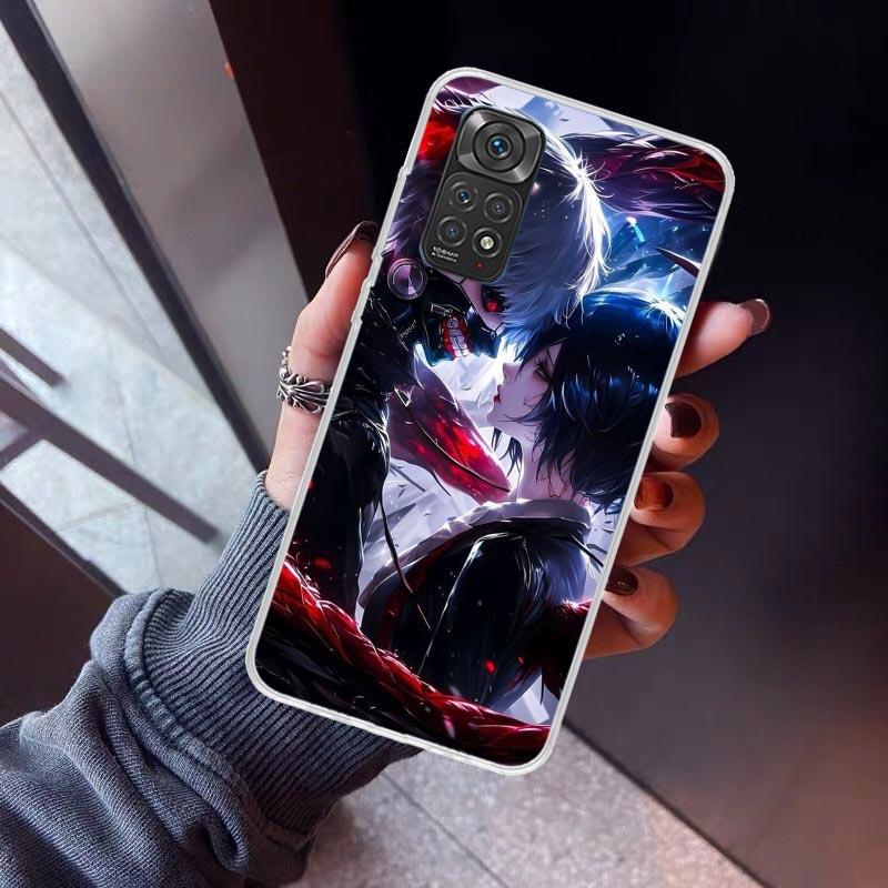 Чехол для телефона G-Ghoul Tokyo Touka Kirishima для Xiaomi Redmi Note 10 11 12 13 14 15 Pro Plus 11S 12S 14S 11T 11E 10S Мягкий ТПУ Задняя панель