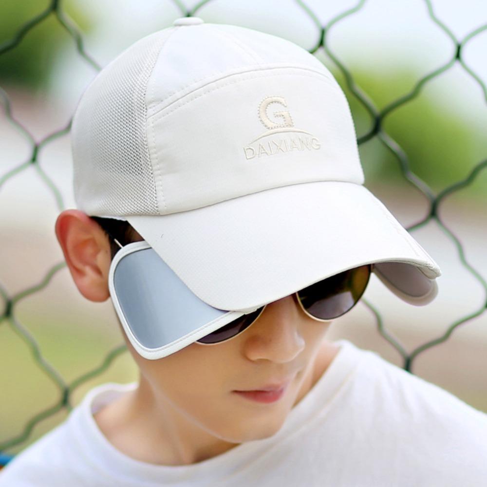 UV Protection Long Visor Baseball Cap Waterproof Men's Sunshade Cap Outdoor