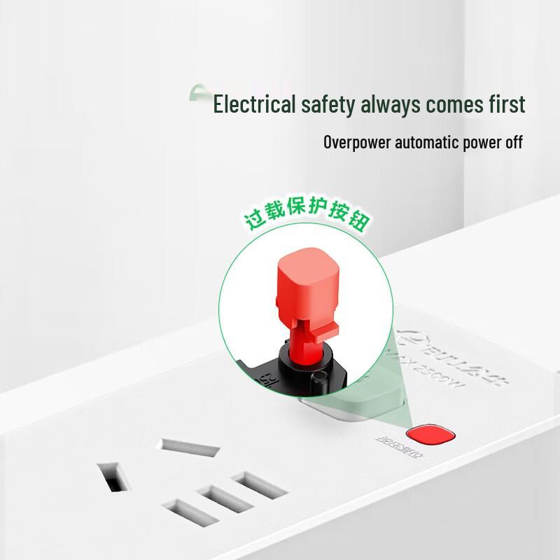 BULL R5000 Series Safety Power Strip with Auto Power-Off