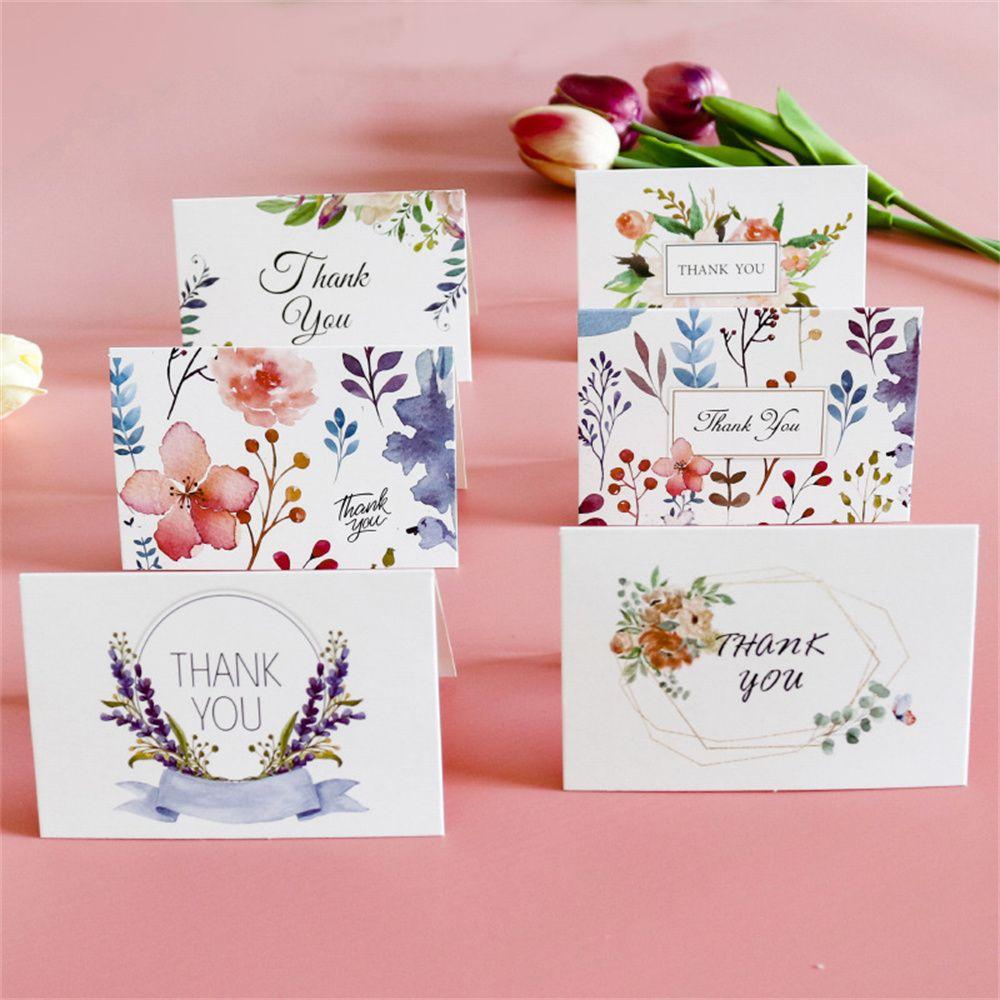 Folding Stickers Flower Floral Envelopes Invitation Card Greeting Cards Thank You Cards Postcard