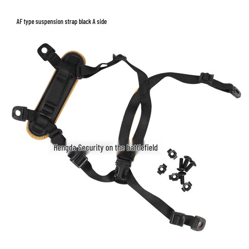 Tactical Helmet 4-Point Liner & Chin Strap for MICH/FAST Modifications