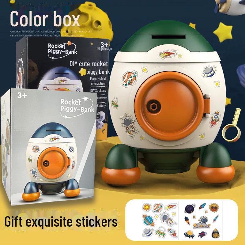 Копилка-ракета своими руками для детей – большая емкость, креативная и безопасная подарочная игрушка